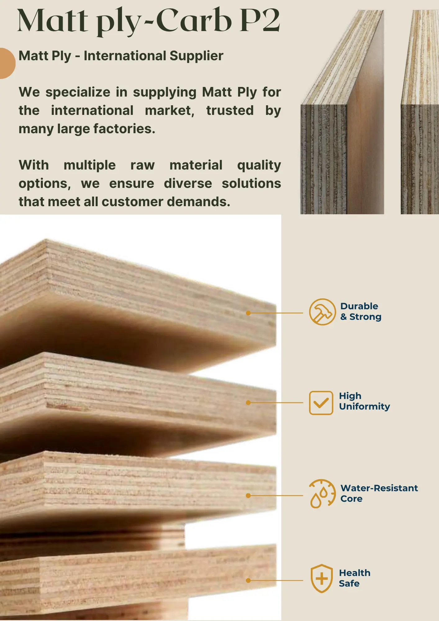 verified Vietnam plywood exporters
