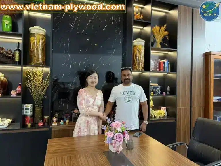 international buyers visit vietnam plywood factory hcply
