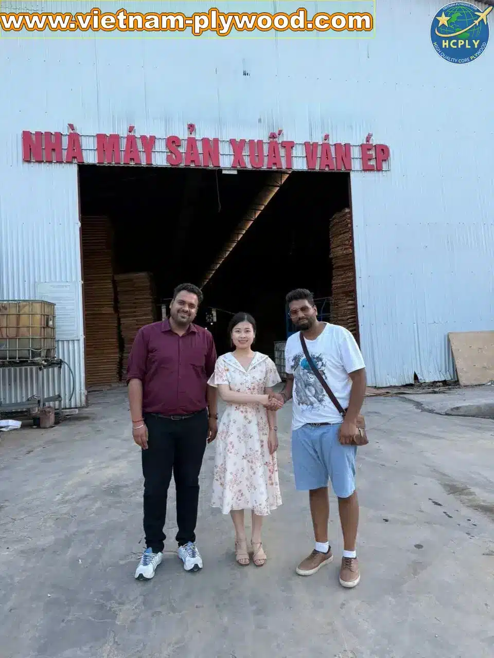 international buyers visit vietnam plywood factory hcply