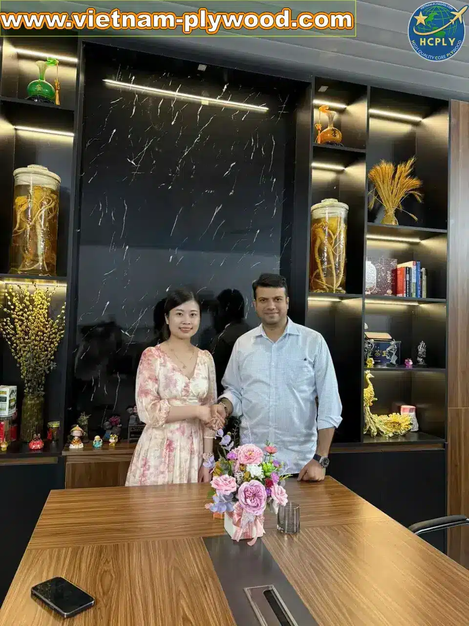 international buyers visit vietnam plywood factory hcply