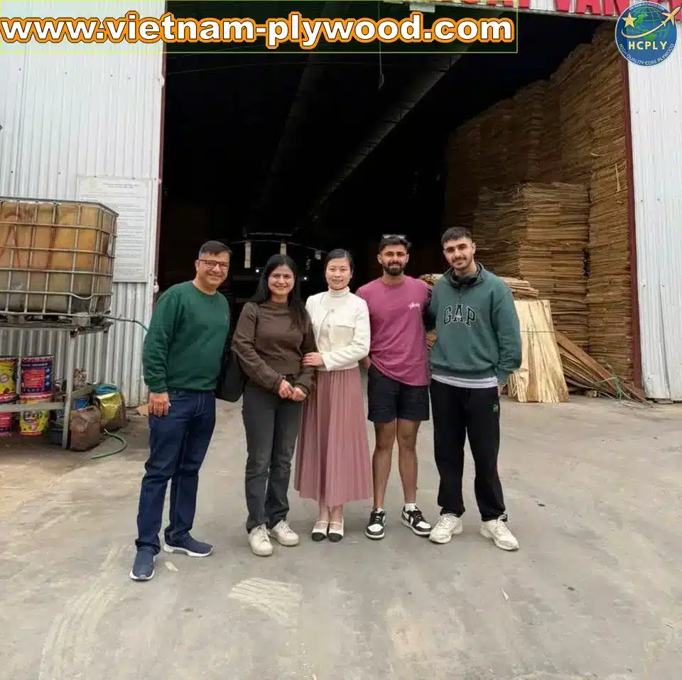 international buyers visit vietnam plywood factory hcply