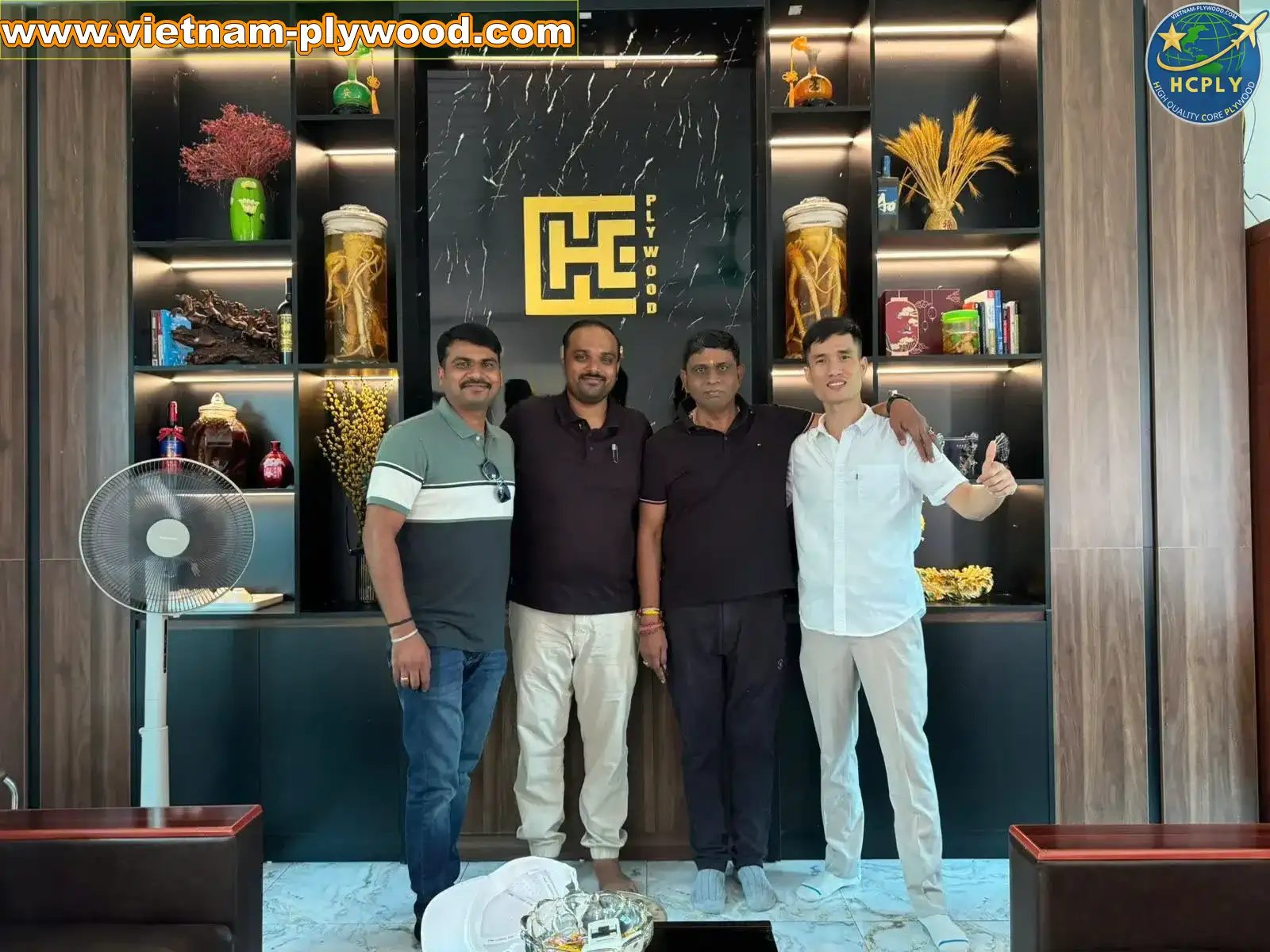 international buyers visit vietnam plywood factory hcply