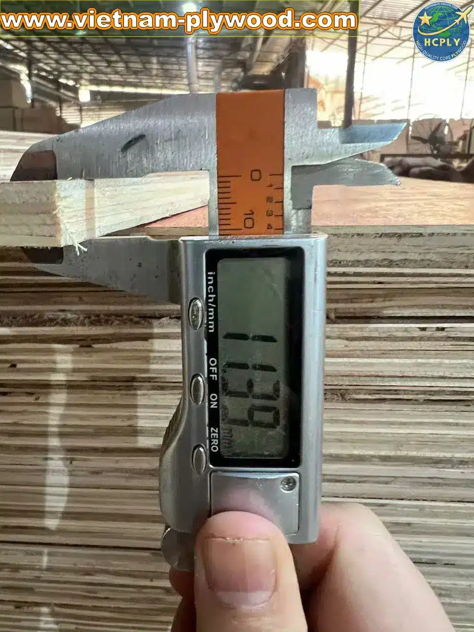 quality inspection mm plywood thickness vietnam hcply