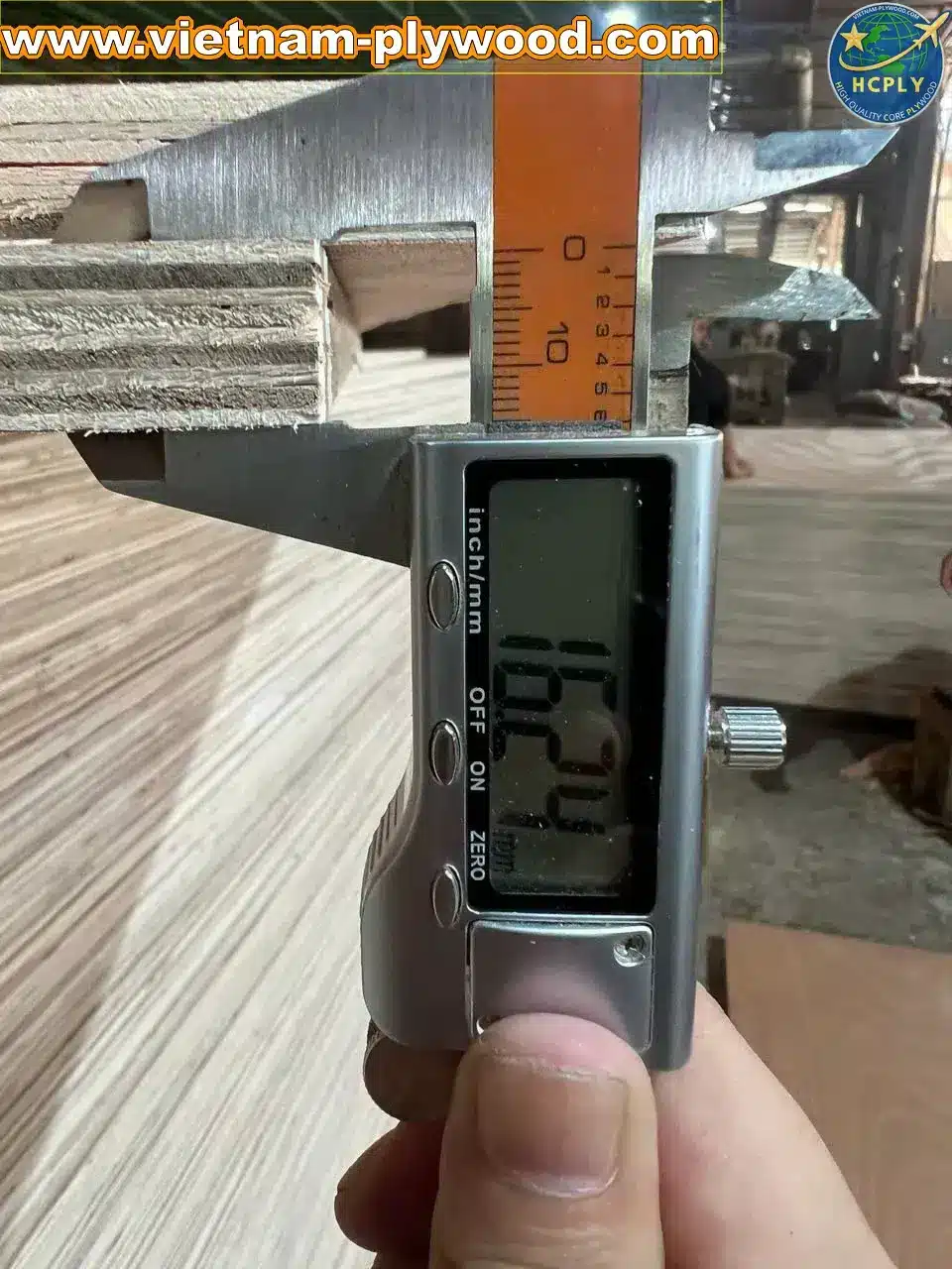 quality inspection mm plywood thickness vietnam hcply