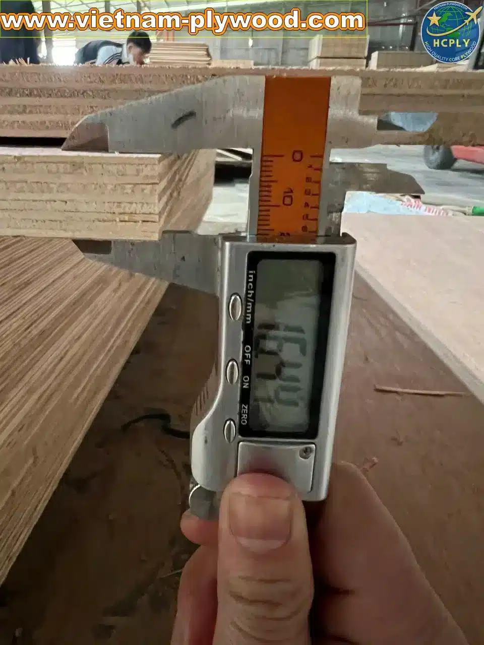 quality inspection mm plywood thickness vietnam hcply