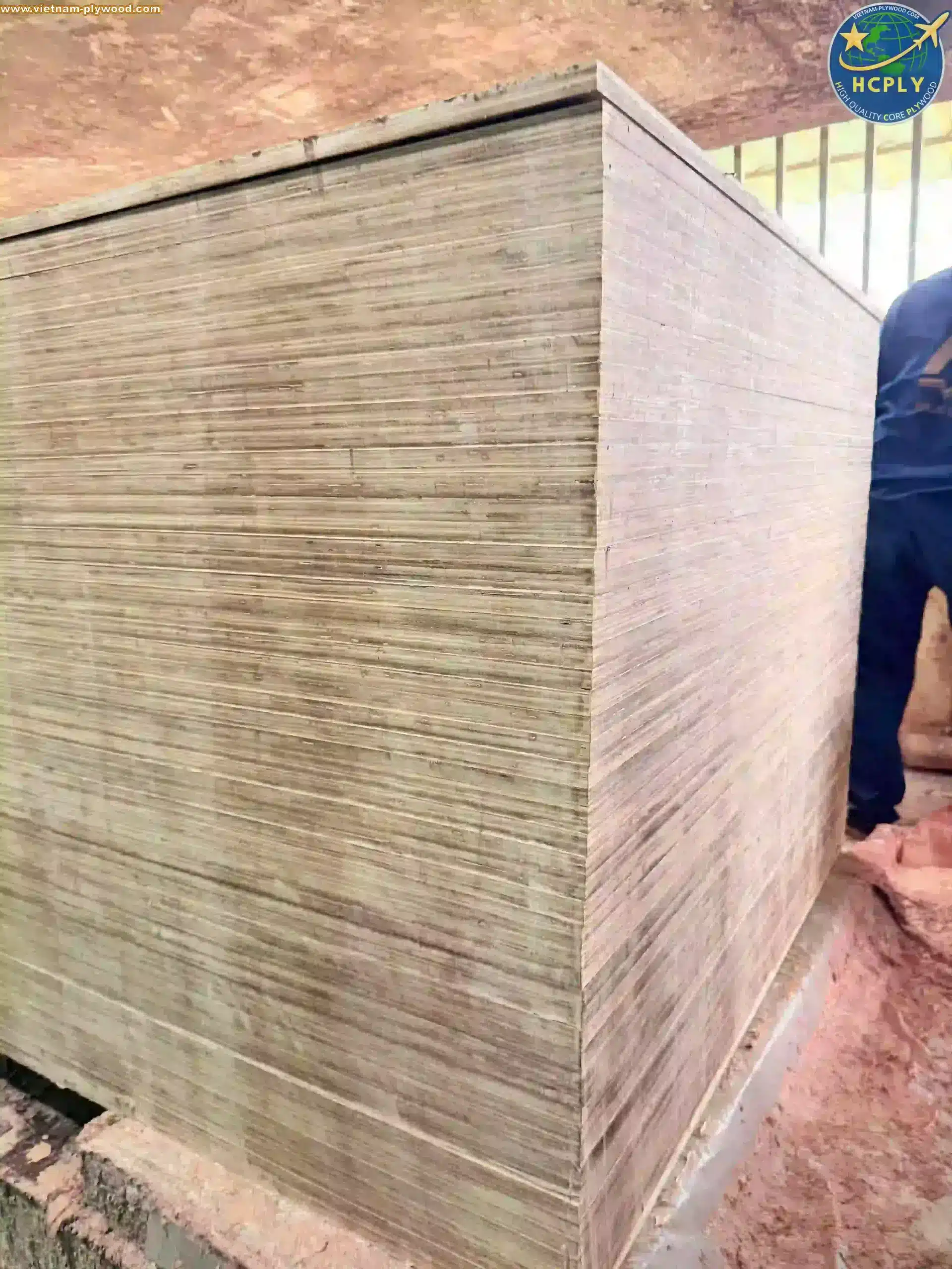 film faced plywood black brown export vietnam factory hcply