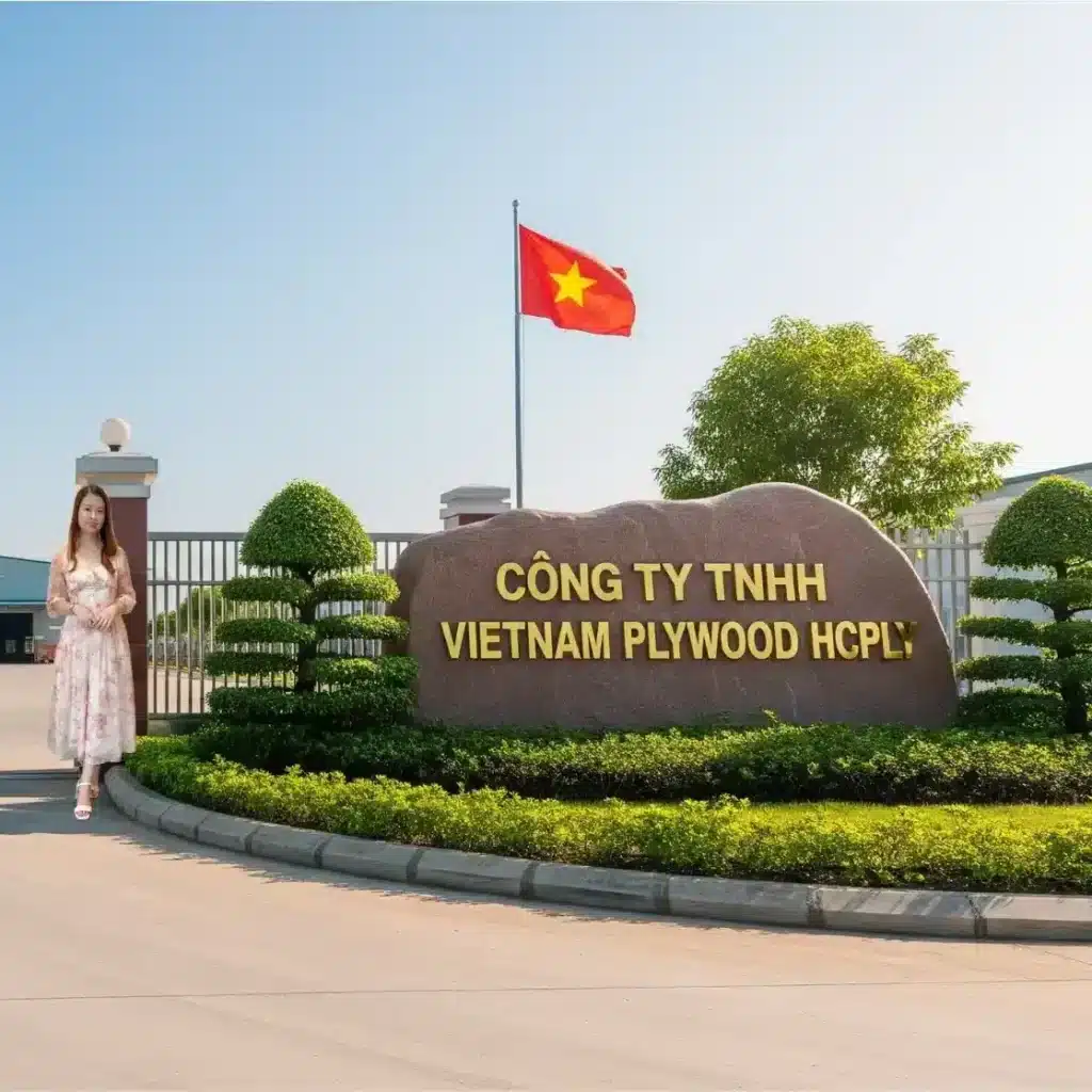 Vietnam Plywood Manufacturer – HCPLY factory front gate