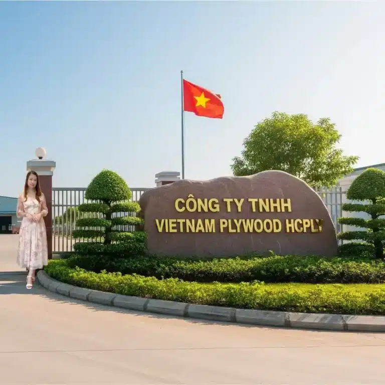 Vietnam Plywood Manufacturer – HCPLY factory front gate